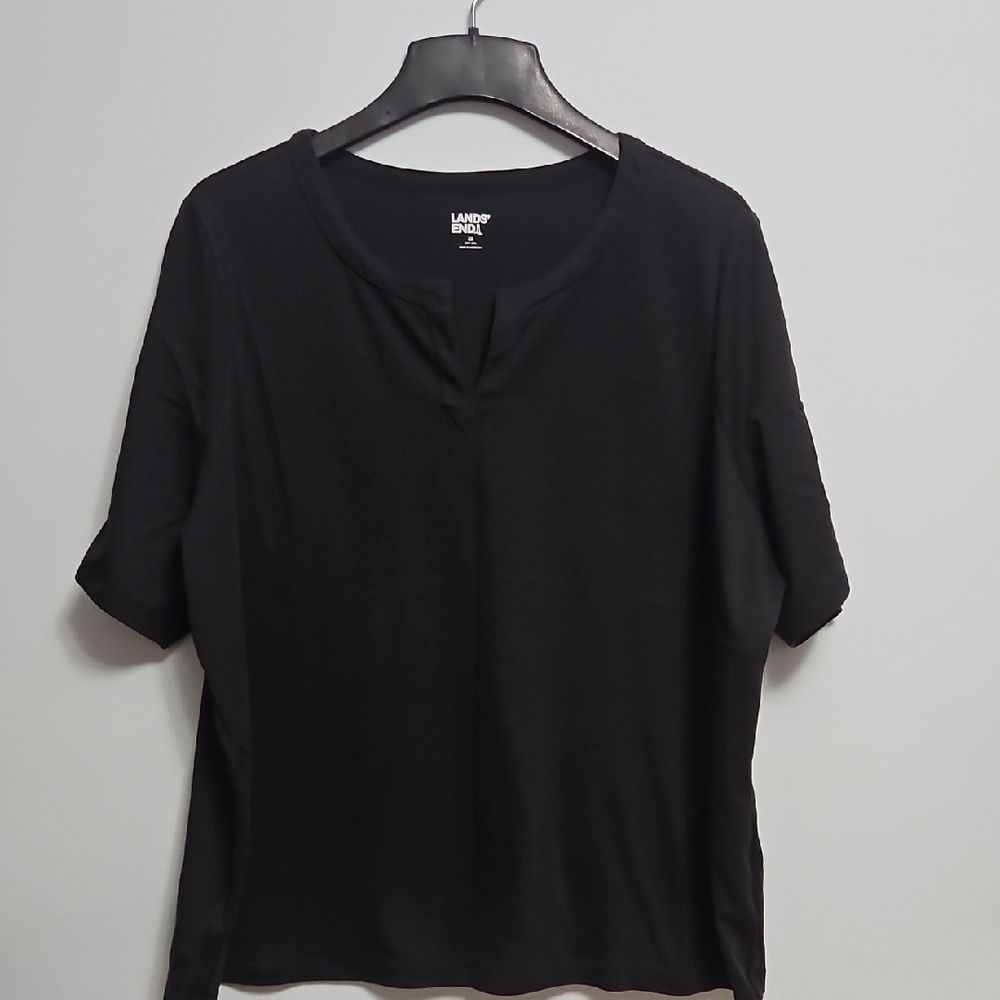 Lands End 3x Short Sleeve Top